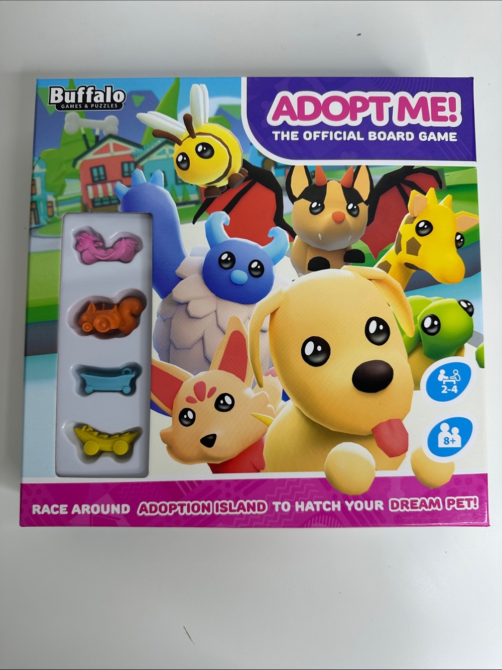 Adopt Me! Official Board Game by Buffalo - Colorful Multi
